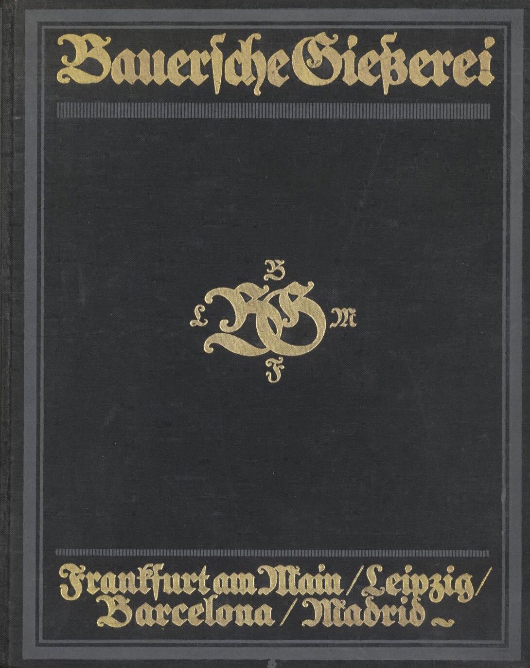Hauptprobe in gedrängter Form der Bauerschen Giesserei Frankfurt am Main 