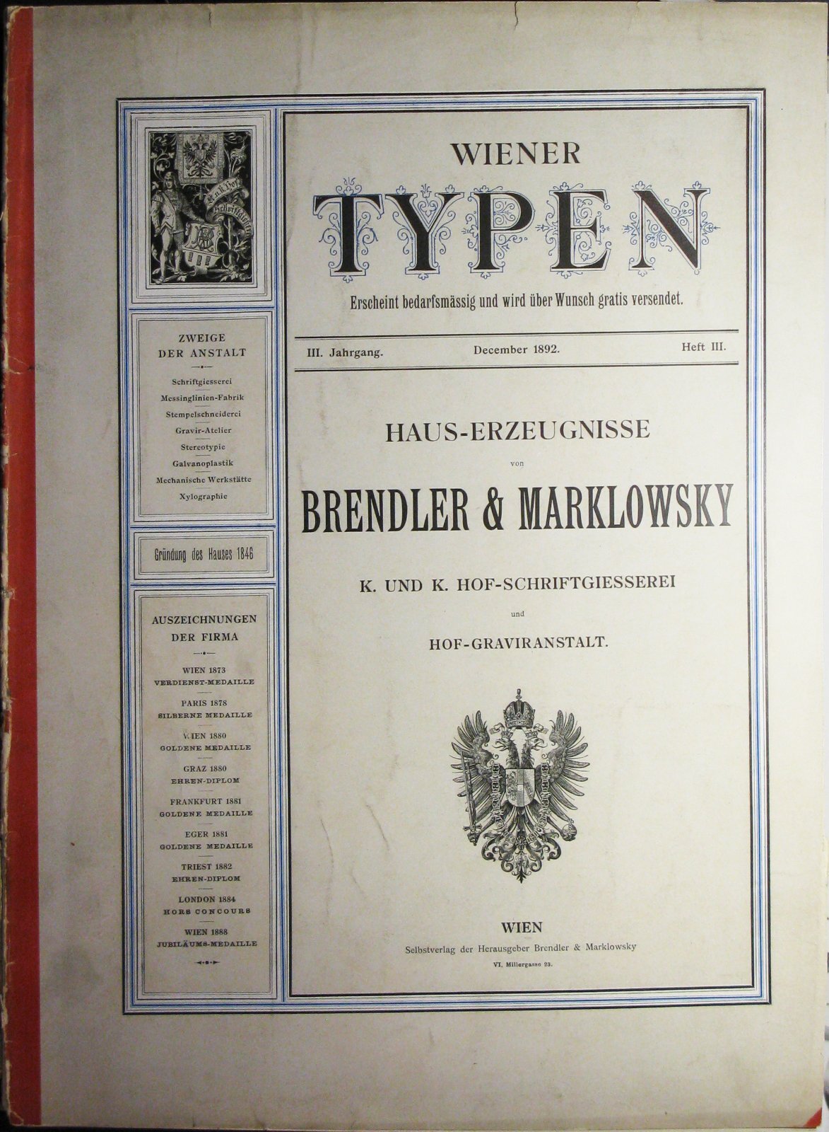 Wiener Typen III 