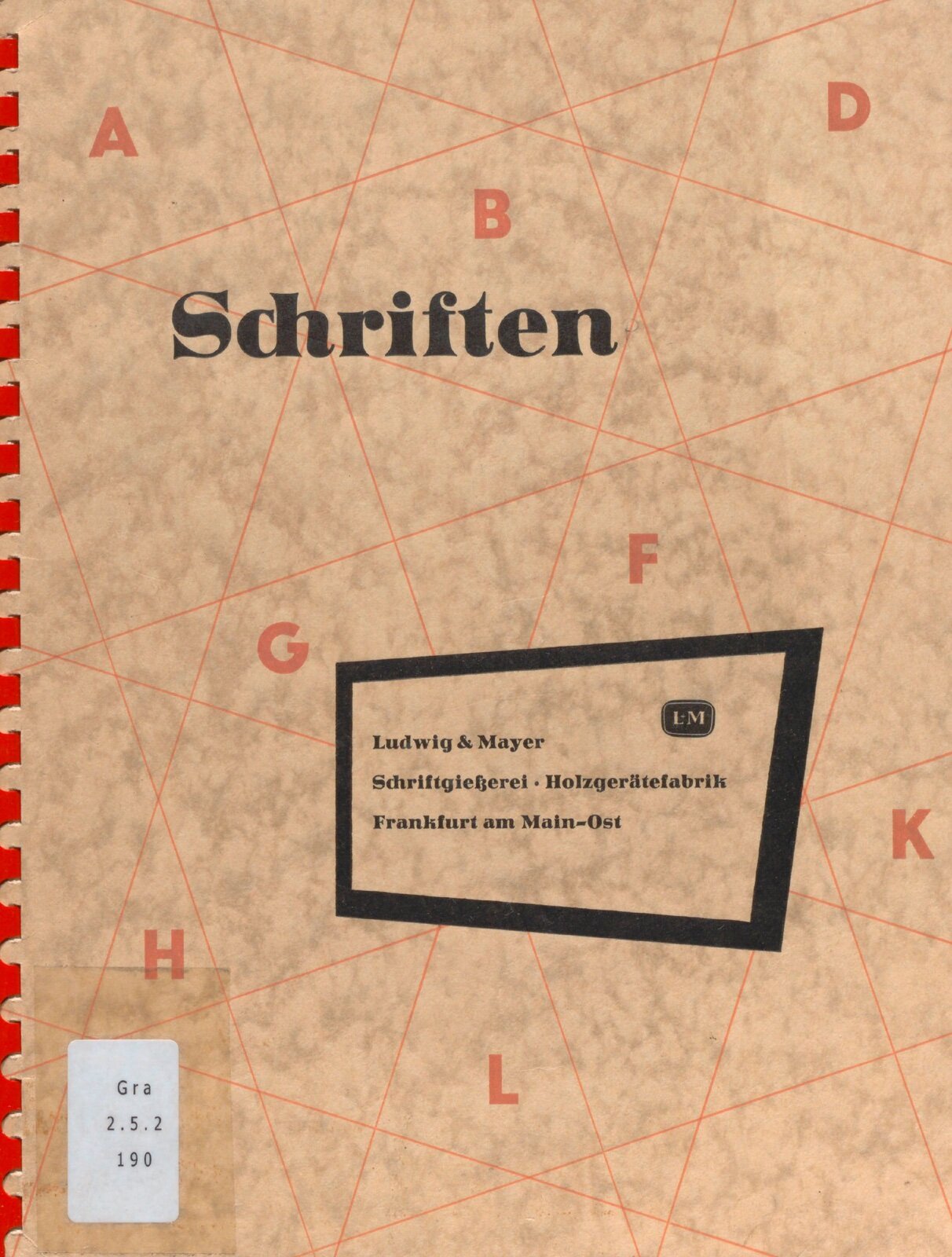 Schriften: Ludwig & Mayer 