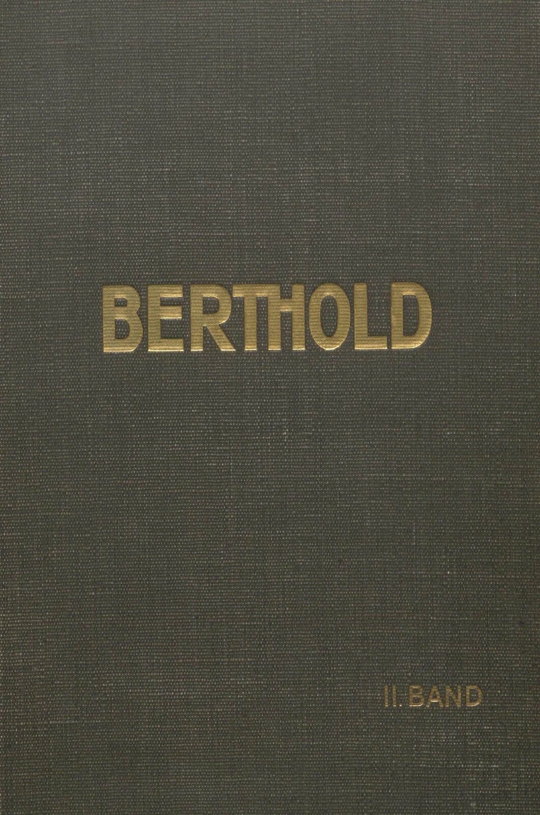 Berthold II. Band 