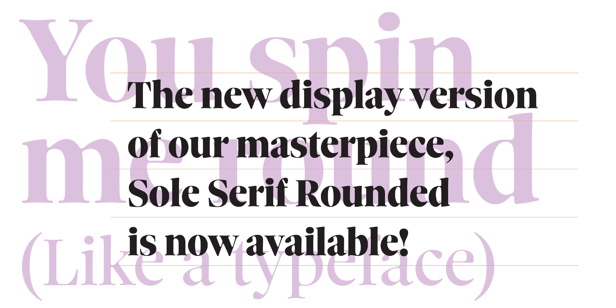 Sole Serif Rounded // LLC2568