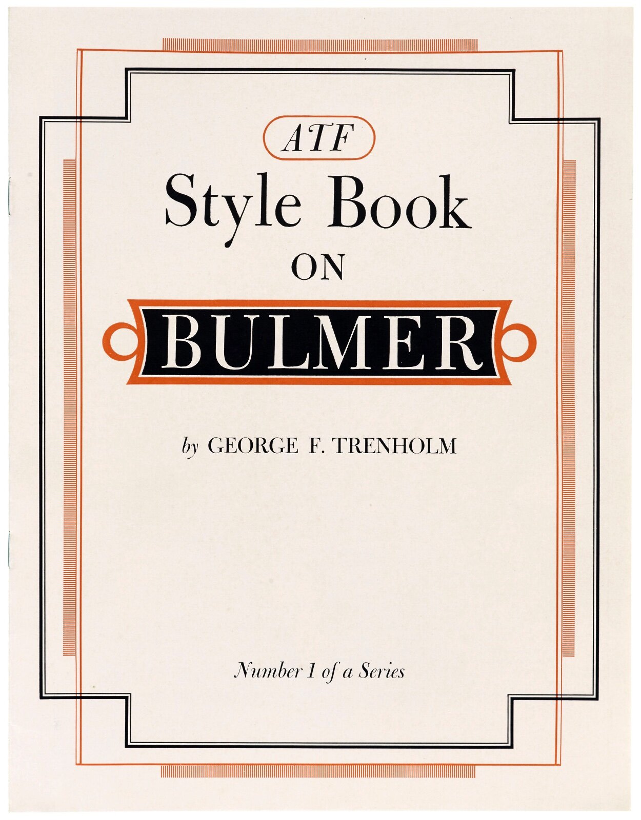 Style Book on Bulmer 