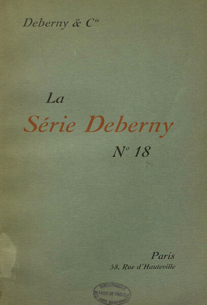 La Série Deberny n° 18: Romains et italiques