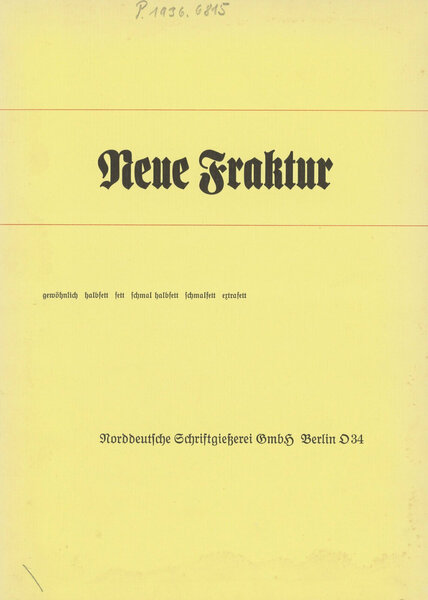 Neue Fraktur