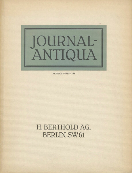 Journal-Antiqua