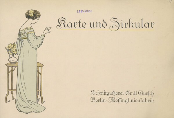 Karte und Zirkular