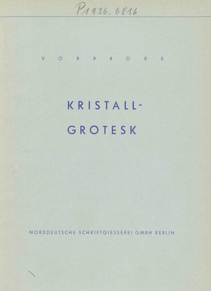 Kristall-Grotesk