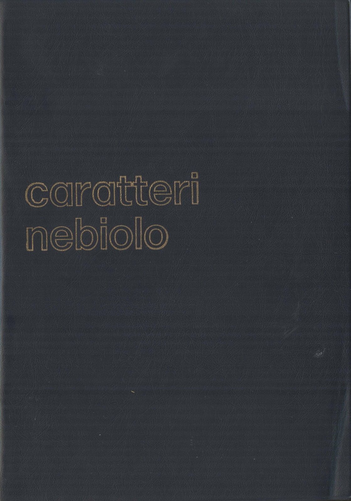 Caratteri Nebiolo 
