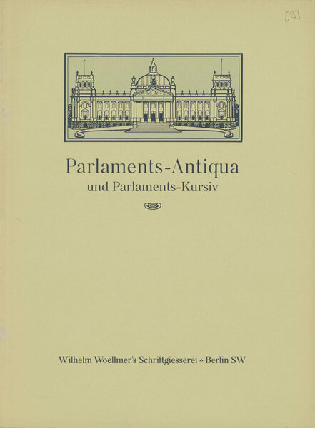 Parlaments-Antiqua und Parlaments-Kursiv