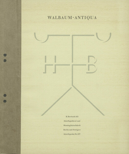 Walbaum-Antiqua Schriftprobe 377