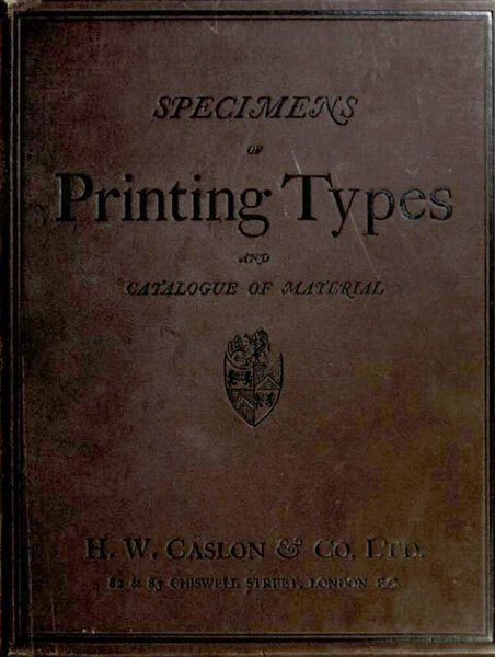 Specimens of Types & Borders