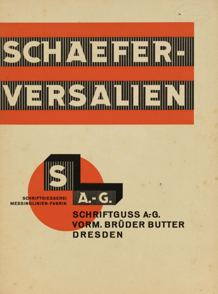 Schaefer-Versalien: Probe 64