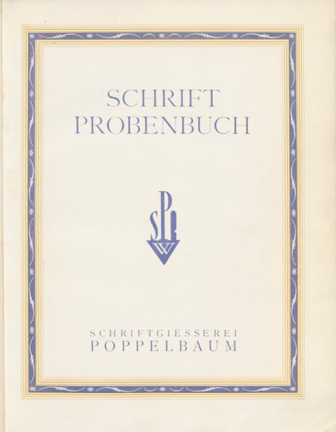 Schrift-Probenbuch // LLC427