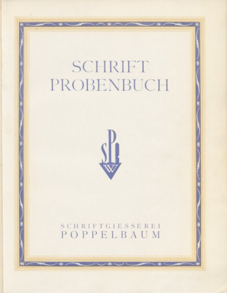 Schrift-Probenbuch