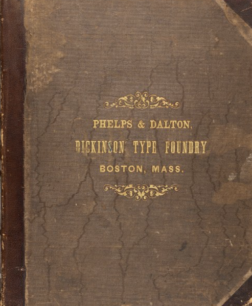 The general specimen book of the Dickinson Type Foundry