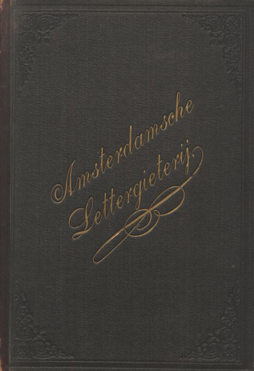Letterproff der Amsterdamsche Lettergieterij 