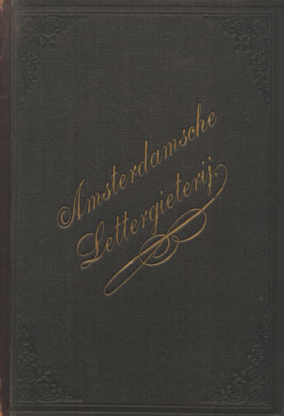 Letterproff der Amsterdamsche Lettergieterij