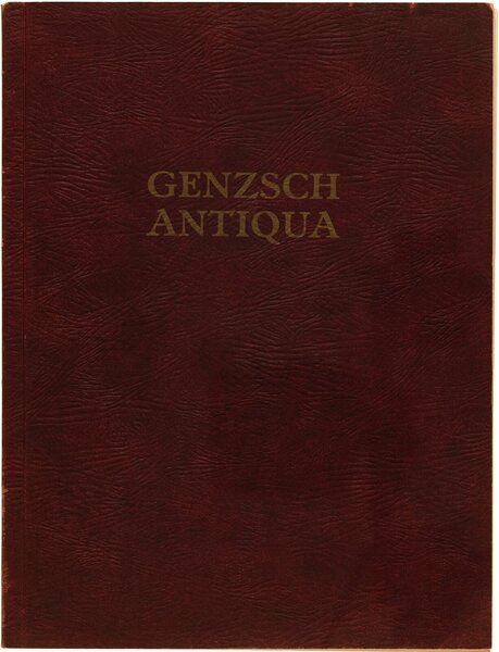 Genzsch-Antiqua: Acht Garnituren