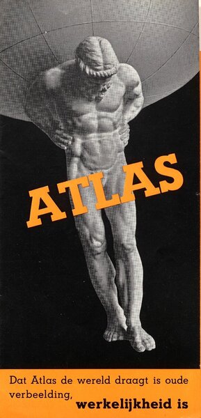 Atlas: Dat Atlas de wereld draagt is oude verbeelding, werkelijkheid is