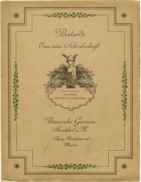 Batarde: Eine neue Schreibschrift