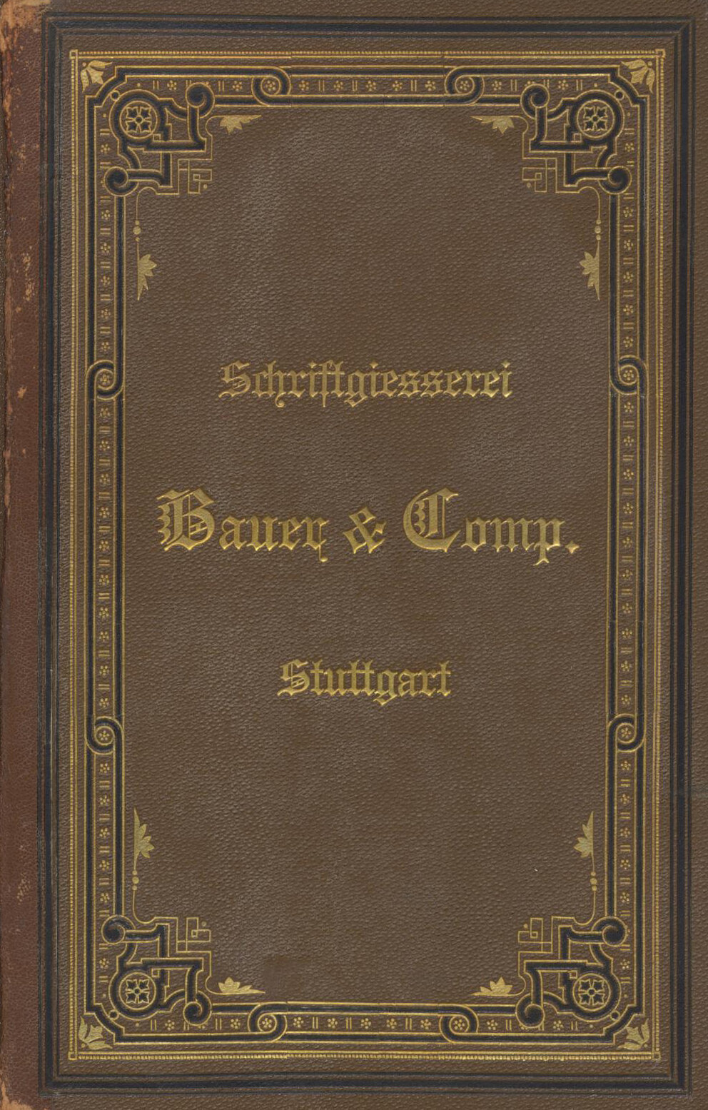 Proben Schriftgießerei Bauer & Cie. 