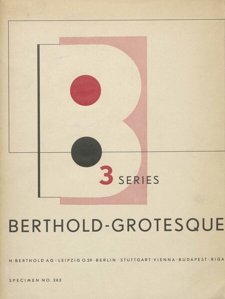 Berthold-Grotesque