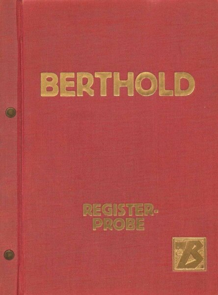 Berthold Registerprobe