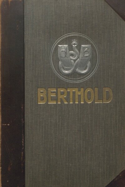 Hauptprobe unserer Schriftgiesserei- und Messing-Erzeugnisse, I. Band