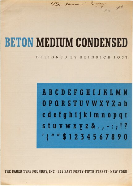 Beton Medium Condensed