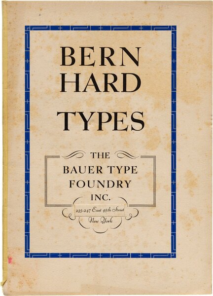 Bernhard Types