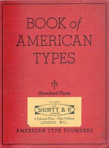 Book of American Types: Standard Faces