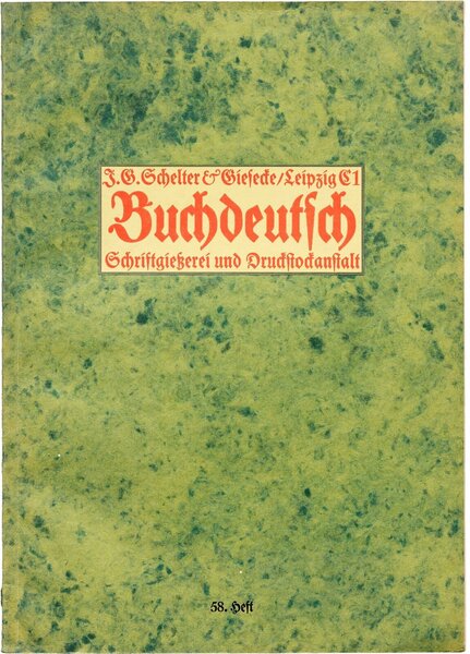 Buchdeutsch; halbfette Buchdeutsch