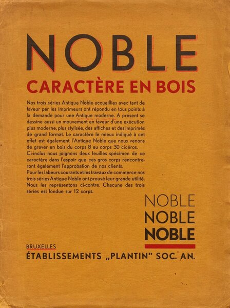Noble Caractère en Bois