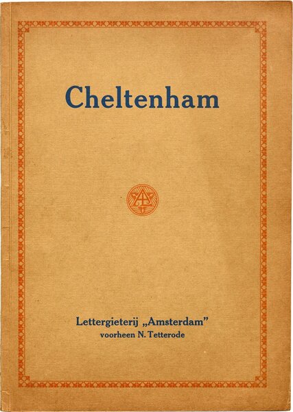 Cheltenham: Boek- en Fantasieletter