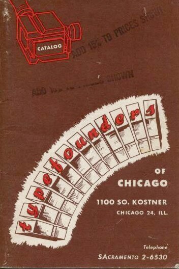 Catalog, Typefounders of Chicago