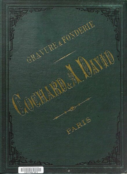 Fonderie typographique de Cochard & A. David