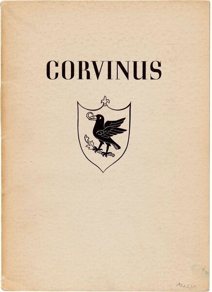 Corvinus designed by Imre Reiner