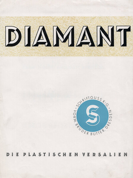 Diamant: Die Plastischen Versalien