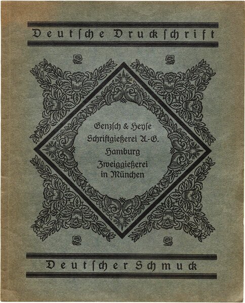 Deutsche Druckschrift, Deutscher Schmuck