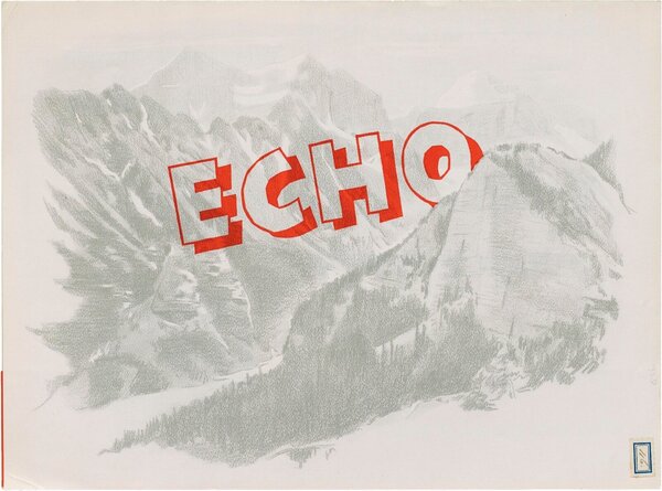 Echo: Eine Interessante Versalschrift