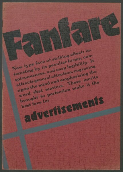 Fanfare advertisements