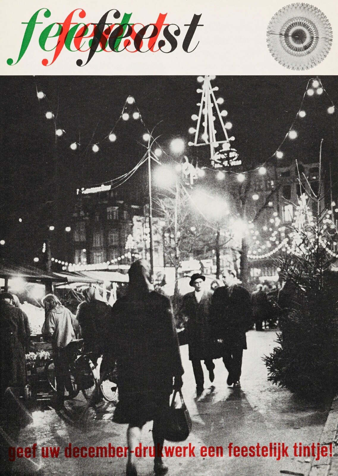 Feest. Geef uw december-drukwerk een feestelijk tintje! // LLC1830