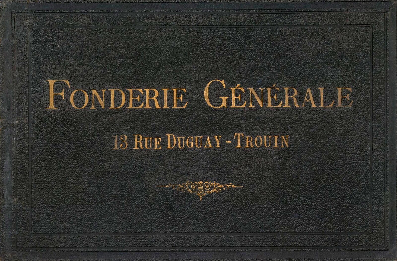 Fonderie générale: de caractères français et étrangers / Beaudoire et Cie. // LLC1990