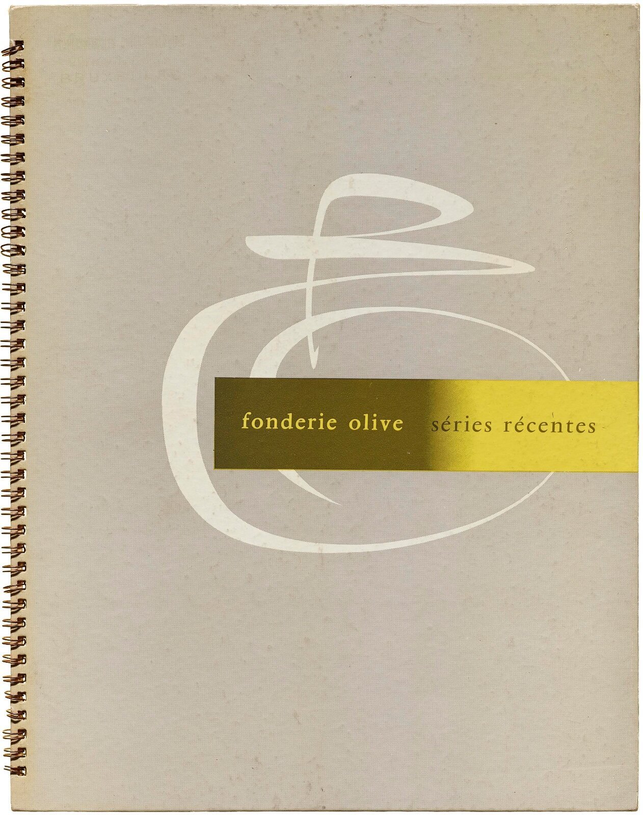 Fonderie Olive Séries Récentes // LLC1053