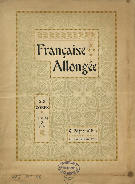 Française allongée