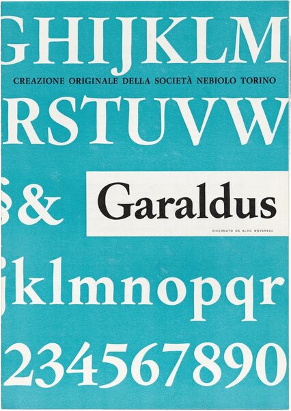 Garaldus: Creazione originale della Società Nebiolo Torino