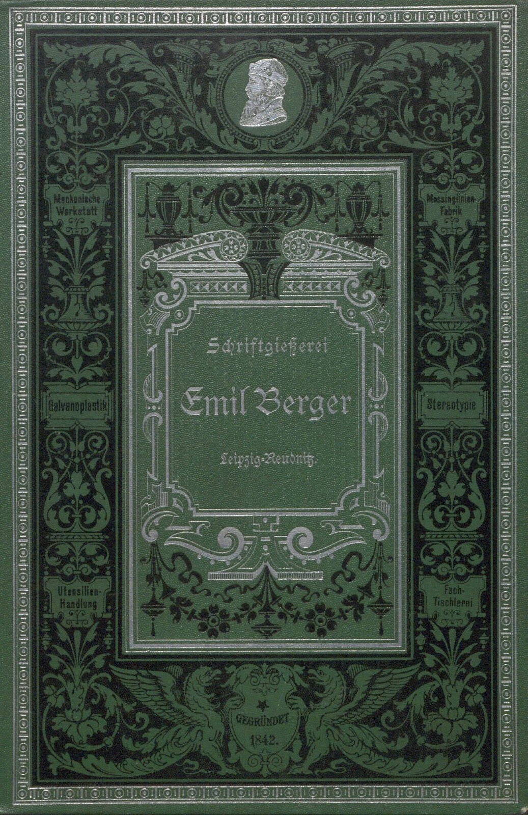Gesammt-Probe der Schriftgießerei Emil Berger // LLC340