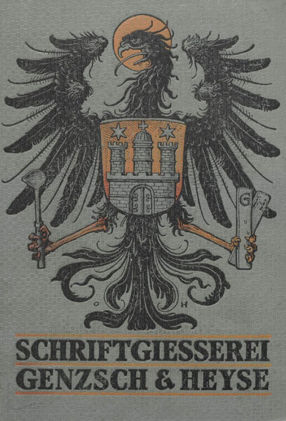 Proben von Schriften und Initialen