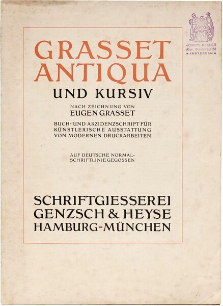 Grasset-Antiqua und Kursiv