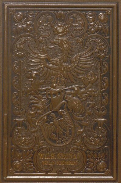Mustersammlung von Wilhelm Gronau’s Schriftgiesserei